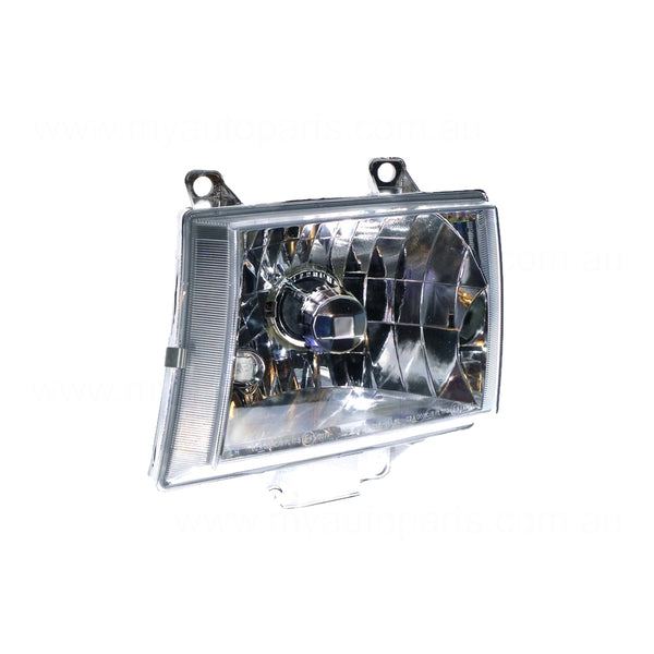 Halogen Manual Adjust Head Lamp Passenger Side Certified Suits Mazda B Series UN 2002 to 2006