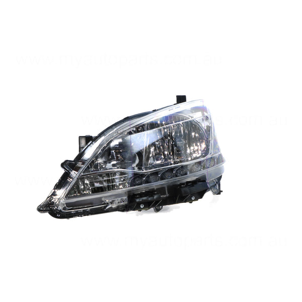 Halogen Head Lamp Passenger Side Certified Suits Nissan Pulsar ST-L B17 2012 to 2017