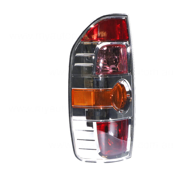 Chrome Tail Lamp Drivers Side Certified Suits Mazda BT50 UN 6/2008 to 10/2011