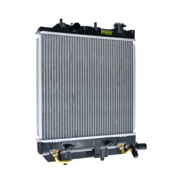 Radiator 28 / 28 mm Plastic Aluminium 350 x 378 x 26 mm Manual/Auto 1.3,1.5L L B3,B5 Aftermarket Suits Mazda 121 Metro Dw DW 1996 to 2002