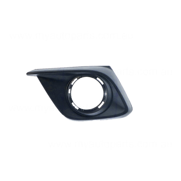 Black Front Bar Grille With Fog Light Mount Passenger Side OEM suits Mazda 3 BM Hatch 2/2014 to 6/2016