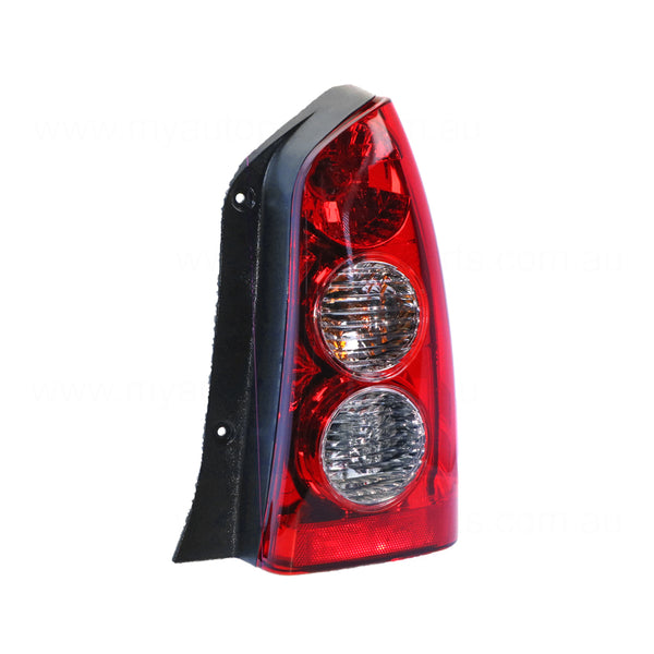 Black Red/Clear Tail Lamp Drivers Side Certified Suits Mazda Tribute CU 2000 to 2006