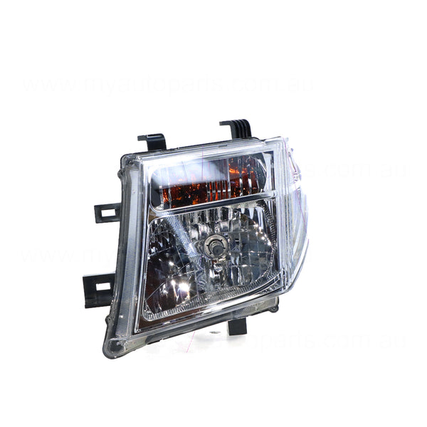 Head Lamp Passenger Side OEM Suits Nissan Navara D40 2008 to 2015