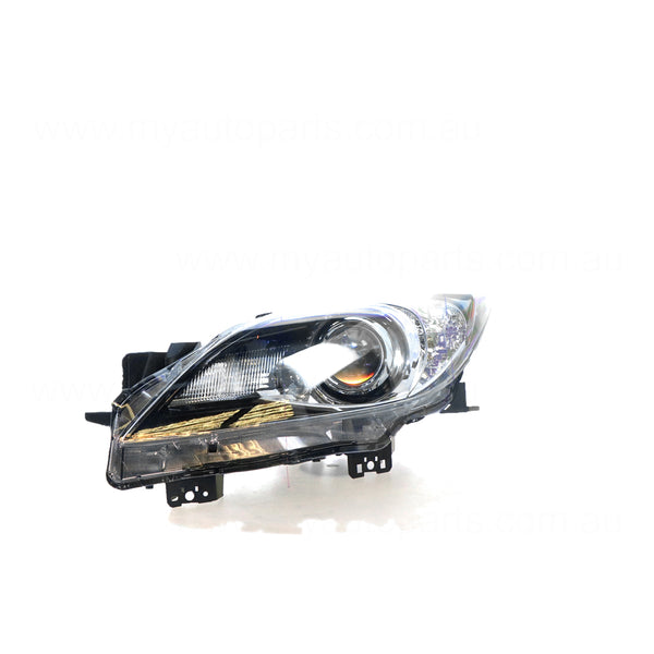 Bi-Xenon Electric Adjust Head Lamp Passenger Side OEM Suits Mazda 3 BL SP202011 to 2013