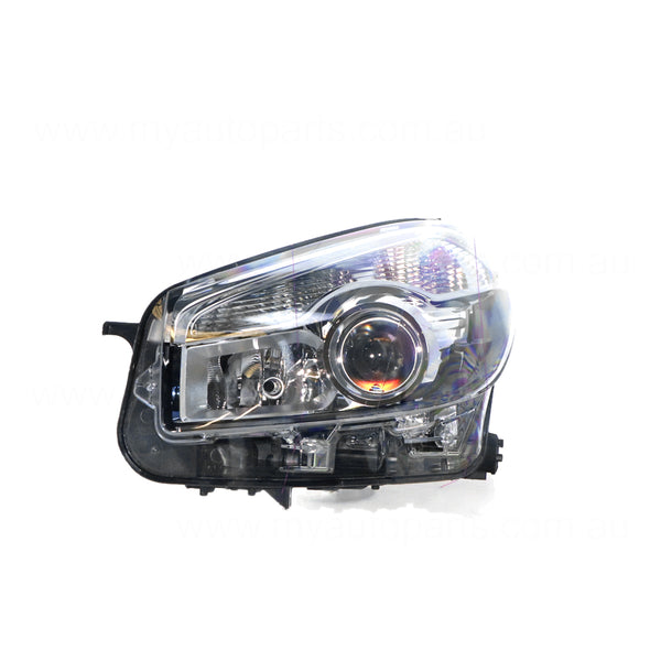 Halogen Electric Adjust Head Lamp Passenger Side OEM Suits Nissan Dualis J10 2010 to 2014