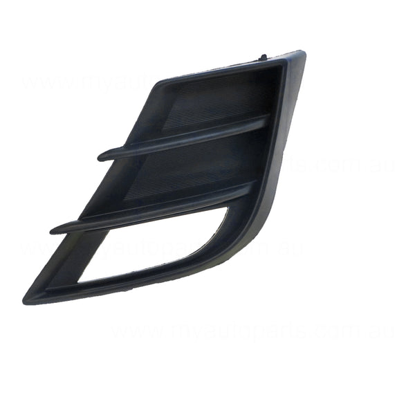 Front Bar Grille With Fog Light Mount Passenger Side Aftermarket Suits Mazda 3 BL Maxx Sport 3/2009 to 9/2011
