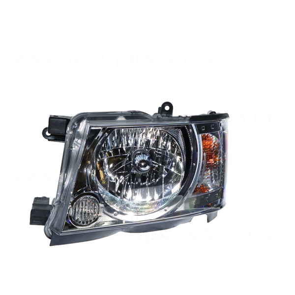 Head Lamp Passenger Side OEM Suits Nissan Patrol GU/Y61 Wagon 12/2009 to 12/2016