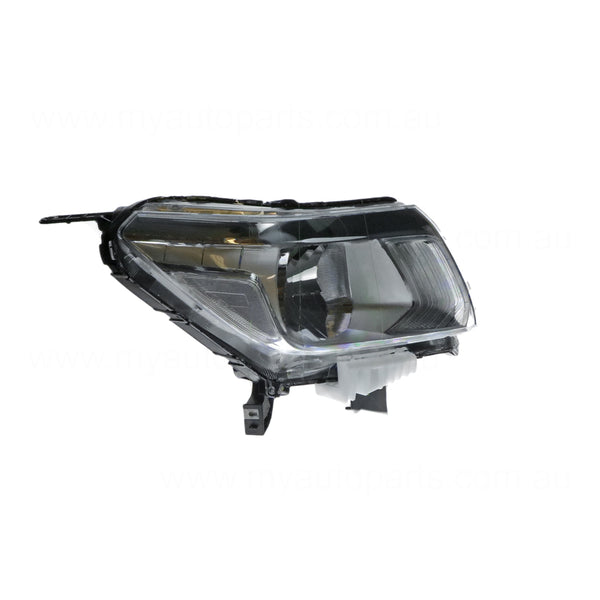 Halogen Head Lamp Drivers Side OEM suits Nissan Navara