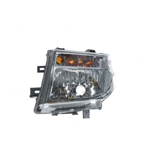 Halogen Electric Adjust Head Lamp Passenger Side OEM Suits Nissan Navara D40 2008 to 2015