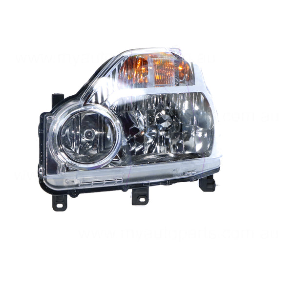 Halogen Manual Adjust Head Lamp Passenger Side OEM Suits Nissan X-Trail T31 2007 to 2014