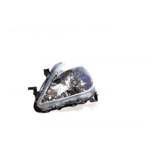 Halogen Head Lamp Passenger Side Certified Suits Nissan Almera N17 2012 to 2014