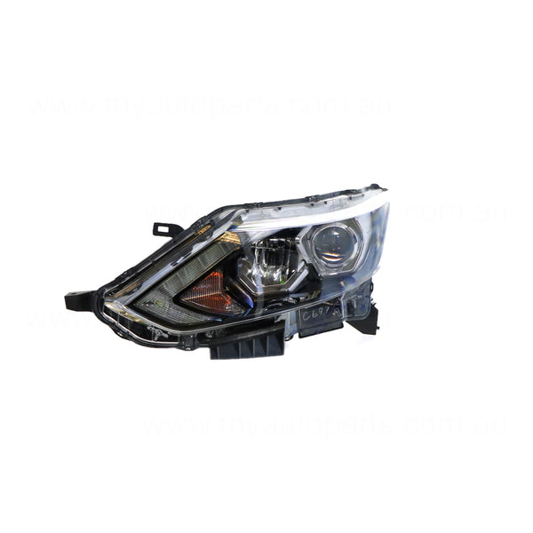 LED Electric Adjust Head Lamp Passenger Side OEM Suits Nissan Qashqai J11 2014 to 2018