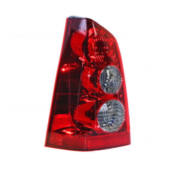 Black Red/Clear Tail Lamp Passenger Side OEM Suits Mazda Tribute CU 2000 to 2006