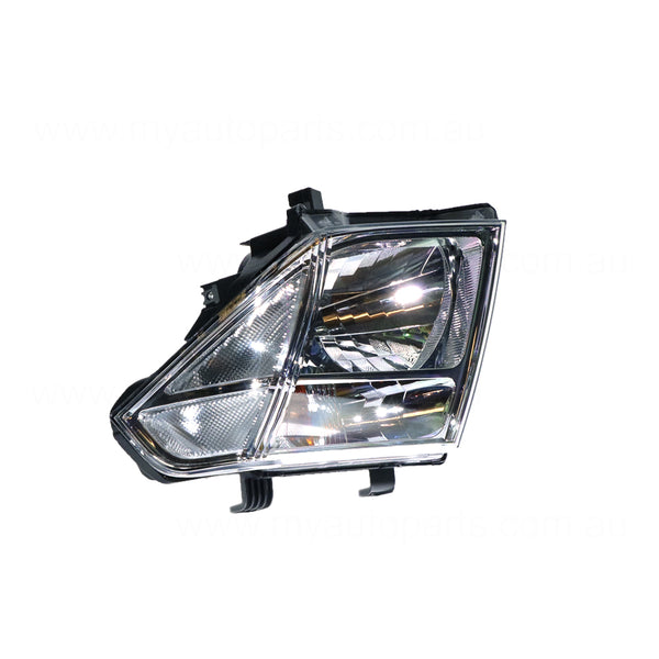 Head Lamp Passenger Side Certified Suits Nissan Navara D40 2008 to 2015