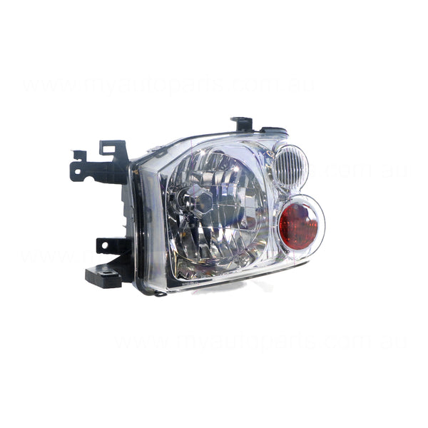 Halogen Head Lamp Passenger Side OEM Suits Nissan Navara D22 2001 to 2015