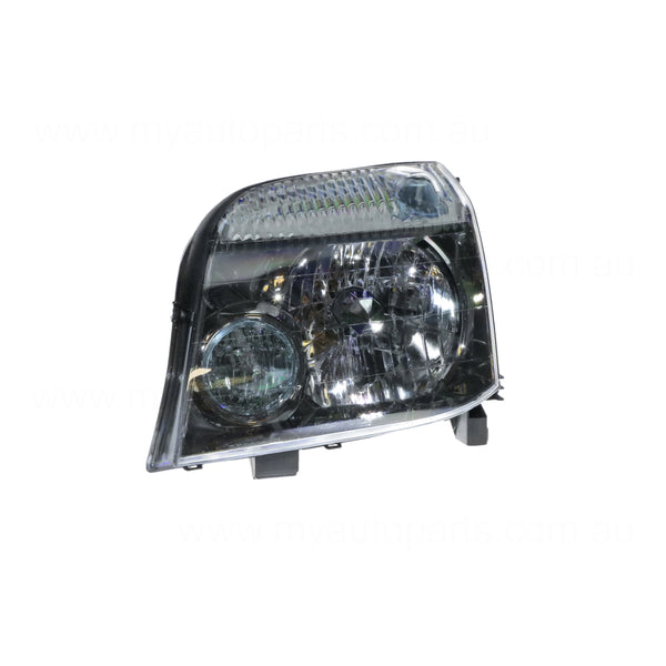 Halogen Electric Adjust Head Lamp Passenger Side Certified Suits Nissan X-Trail T30 2001 to 2007