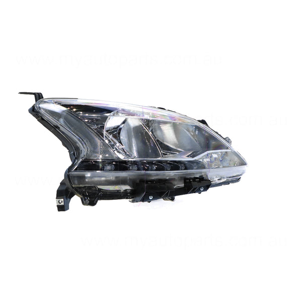 Halogen Head Lamp Drivers Side Certified Suits Nissan Pulsar ST-L B17 2012 to 2017