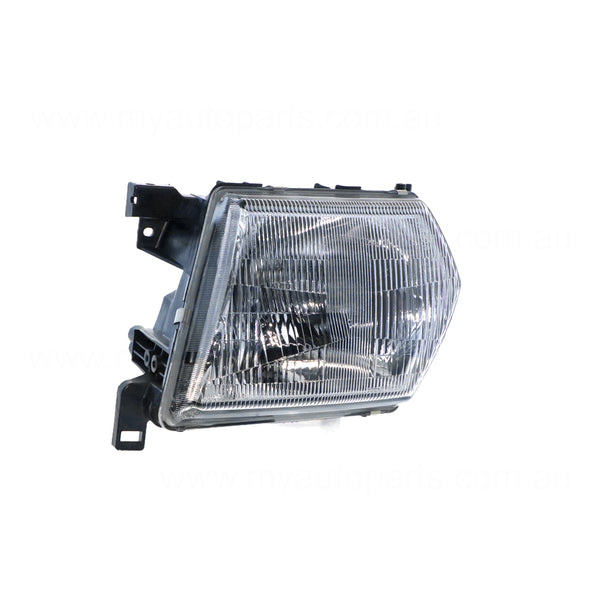 Head Lamp Passenger Side OEM Suits Nissan Patrol GU/Y61 10/1997 to 12/2012
