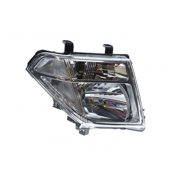 Head Lamp Drivers Side Certified Suits Nissan Navara D40 2008 to 2015