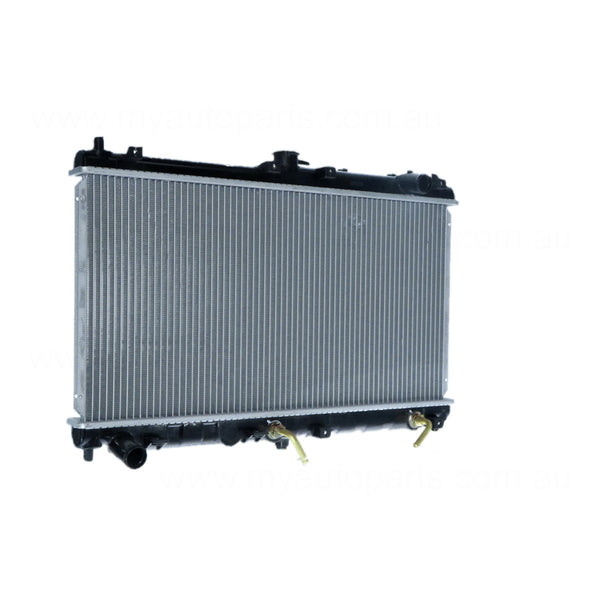 Radiator 31 / 31 mm Plastic Aluminium 320 x 648 x 16 mm Manual/Auto 1.8L L B8, BP Aftermarket Suits Mazda MX-5 NB 1998 to 2005