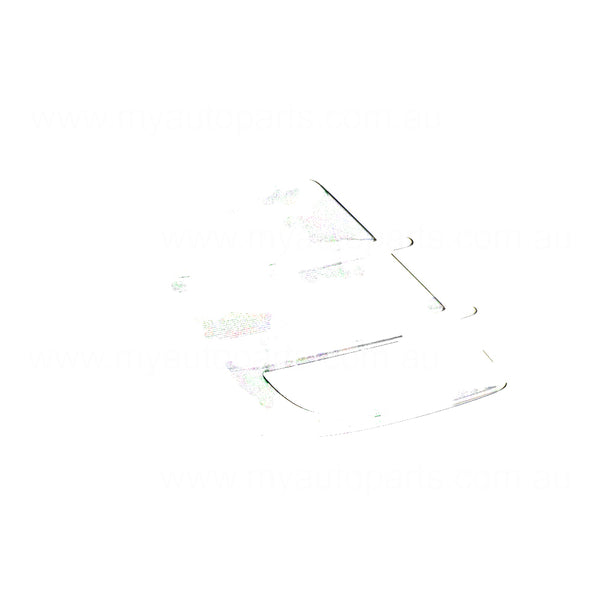 Front Bar Grille With Fog Light Mount Drivers Side OEM Suits Mazda 3 BL Maxx Sport 3/2009 to 9/2011