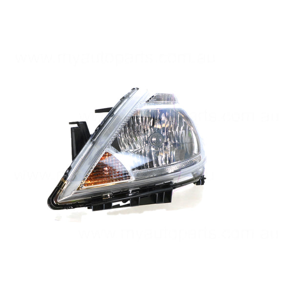 Halogen Head Lamp Passenger Side OEM Suits Nissan Tiida C11 2/2006 to 11/2009