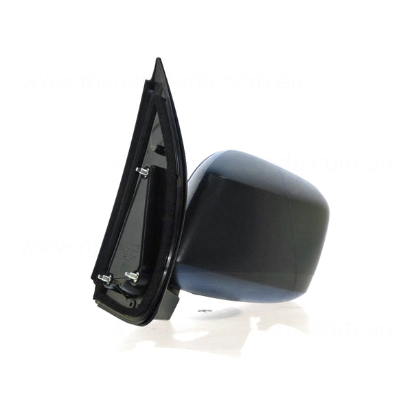 Black Door Mirror Passenger Side OEM Suits Nissan Navara D40 2008 to 2015