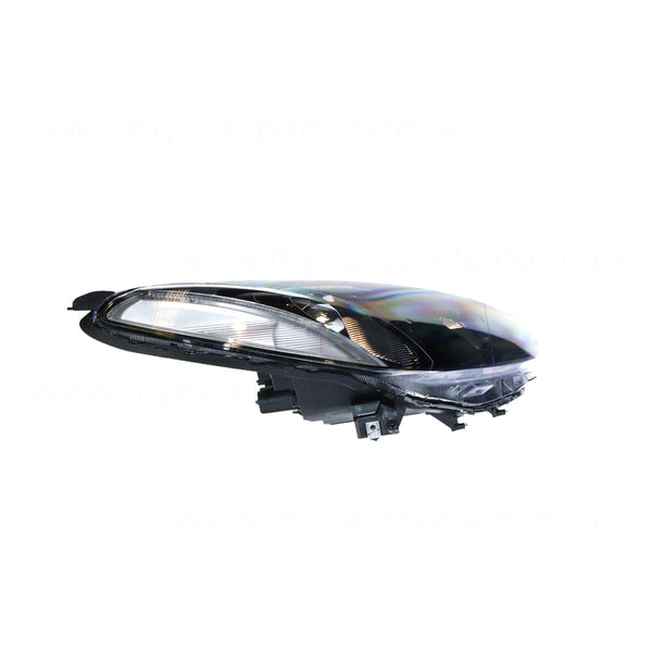 Halogen Manual Adjust Head Lamp Drivers Side OEM Suits Mazda 2 DE 2007 to 2014