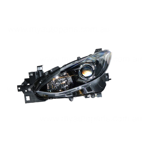 Halogen Head Lamp Passenger Side OEM Suits Mazda 3 BM 11/2013 to 5/2016