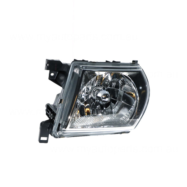 Head Lamp Passenger Side OEM Suits Nissan Patrol GU/Y61 1997 to 2016