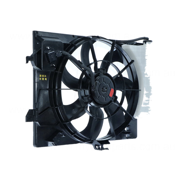 12 v Radiator Fan Assembly Aftermarket Suits Kia Rio UB 2011 to 2017