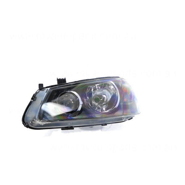 Grey Head Lamp Passenger Side Certified Suits Nissan Pulsar N16 9/2002 to 1/2006