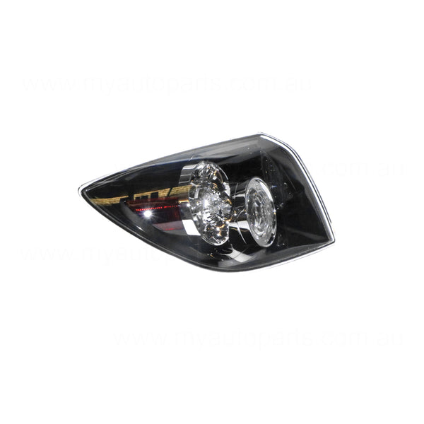 Black LED Tail Lamp Passenger Side OEM Suits Mazda 3 SP23/MPS BK Hatch 1/2004 to 2/2009