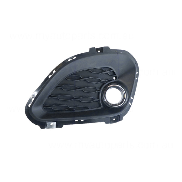 Front Bar Grille With Fog Light Mount Passenger Side OEM Suits Kia Rio UB 8/2011 to 10/2014