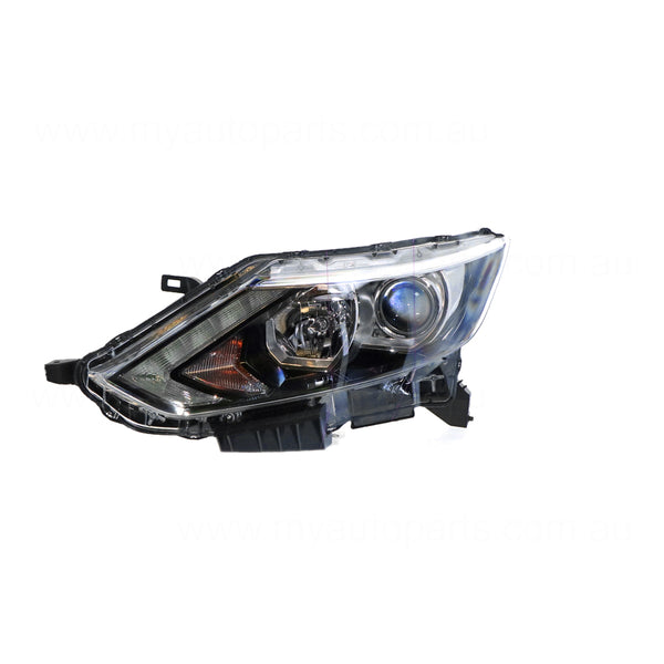 Halogen Head Lamp Passenger Side OEM Suits Nissan Qashqai J11 2014 to 2017