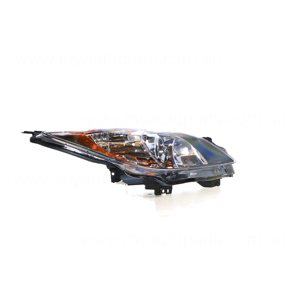 Halogen Manual Adjust Head Lamp Drivers Side OEM suits Mazda 3 BL