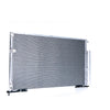 16 mm 8 mm Fin A/C Condenser Aftermarket Suits Honda Civic 8th Generation FD 2006 to 2012