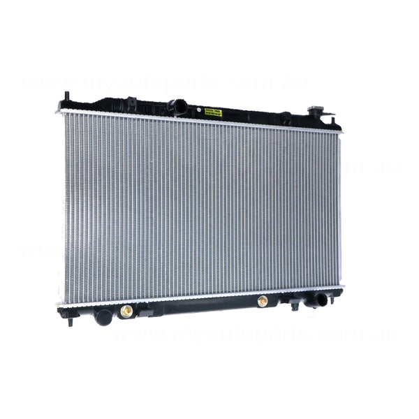 Radiator 35 / 35 mm Plastic Aluminium 400 x 736 x 27 mm Manual/Auto 3.5L L VQ35DE Aftermarket Suits Nissan Maxima J31 2003 to 2009