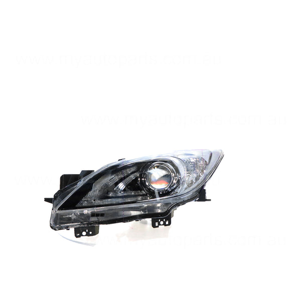 Bi-Xenon Electric Adjust Head Lamp Passenger Side OEM Suits Mazda 3 BL MPS2009 to 2013