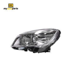 Bi-Xenon Head Lamp Passenger Side Certified suits Mercedes-Benz C Class 2007 to 2011
