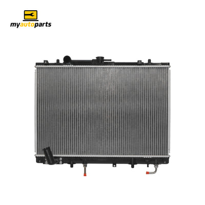Radiator 35 / 35 mm Plastic Aluminium 425 x 638 x 32 mm Manual/Auto 3.0L L 6G72 Aftermarket Suits Mitsubishi Challenger PA 1997 to 2006