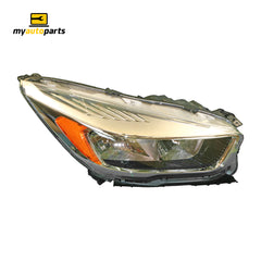Head Lamp Drivers Side Genuine Suits Ford Escape ZG 2016 to 2020