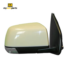 Door Mirror, With Indicator, Driver Side Genuine suits Isuzu D-Max 2017 Onwards