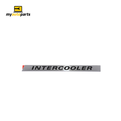 Tail Gate Emblem Genuine suits Isuzu D-Max