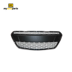 Black/Chrome Front Bar Grille Genuine Suits Holden Spark MP LT 2015 to 2018