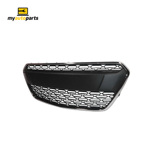 Black/Chrome Front Bar Grille Genuine Suits Holden Spark MP LT 2015 to 2018