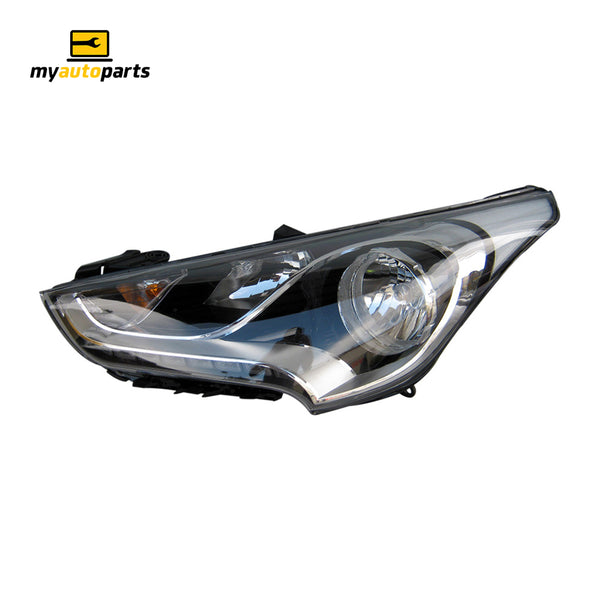 Halogen Head Lamp Passenger Side Genuine Suits Hyundai Veloster FS 2011 to 2017