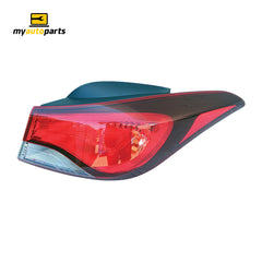 Tail Lamp Drivers Side Certified Suits Hyundai Elantra MD 2013 to 2016