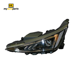 Head Lamp Passenger Side Genuine suits Hyundai Elantra Go/Active AD II 2018 On