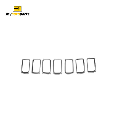 Grille Mould Genuine Suits Jeep Grand Cherokee WK 2011 to 2016